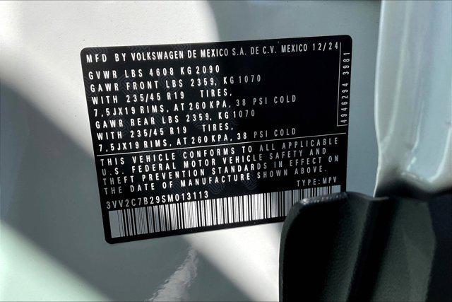 new 2025 Volkswagen Taos car, priced at $34,081