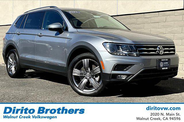 used 2021 Volkswagen Tiguan car, priced at $24,981