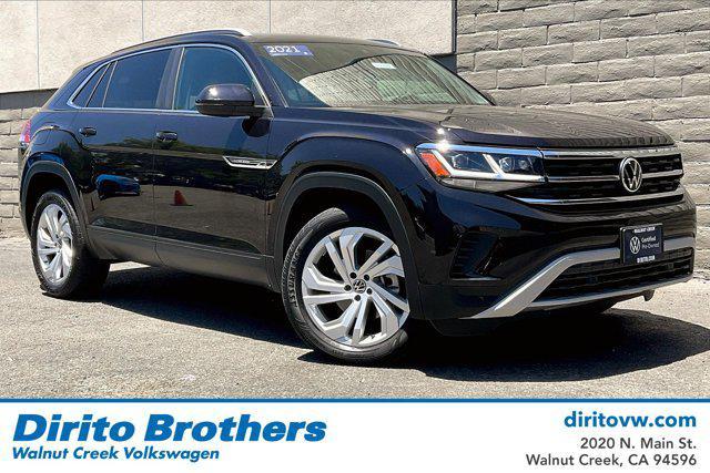 used 2021 Volkswagen Atlas Cross Sport car, priced at $28,981