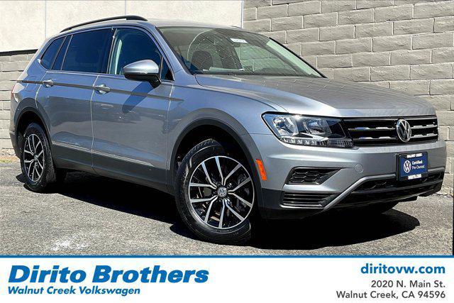 used 2021 Volkswagen Tiguan car, priced at $20,785