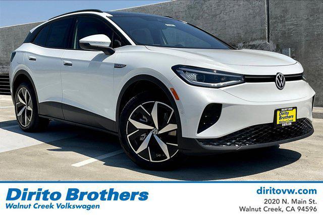 new 2025 Volkswagen ID.4 car, priced at $57,036
