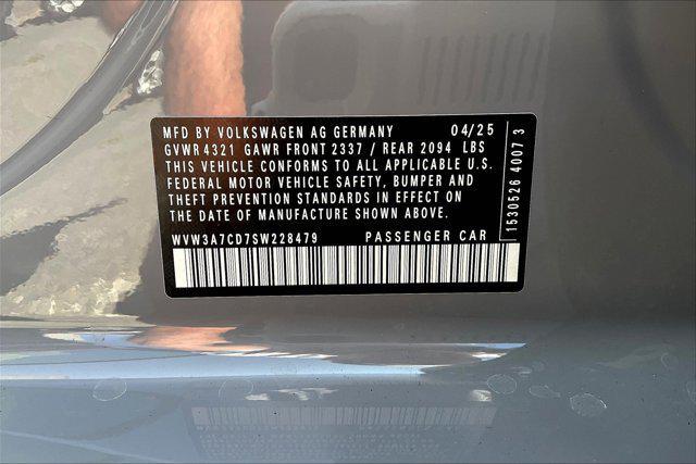 new 2025 Volkswagen Golf GTI car, priced at $40,823