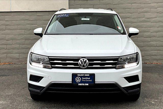 used 2021 Volkswagen Tiguan car, priced at $17,981