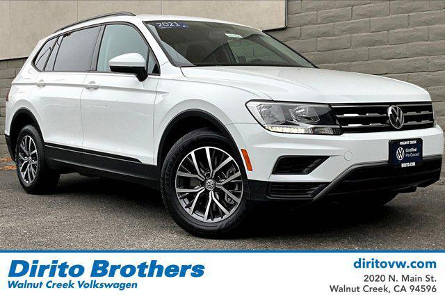 used 2021 Volkswagen Tiguan car, priced at $17,981