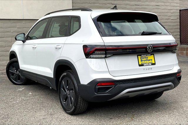 new 2025 Volkswagen Taos car, priced at $27,216