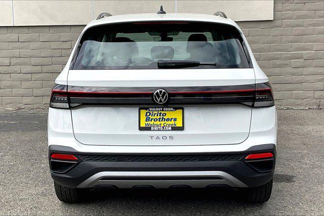 new 2025 Volkswagen Taos car, priced at $27,216