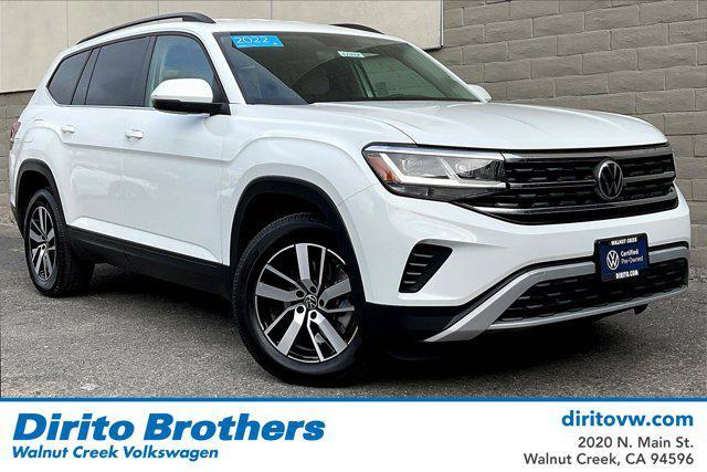 used 2022 Volkswagen Atlas car, priced at $26,781