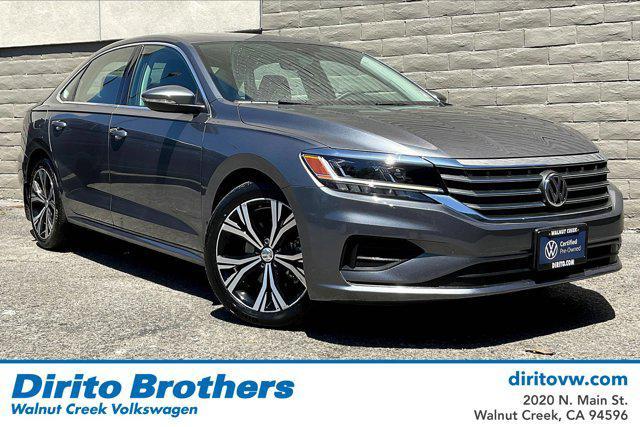 used 2021 Volkswagen Passat car, priced at $19,881