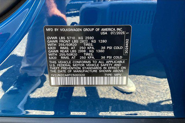 new 2026 Volkswagen Atlas car, priced at $47,649