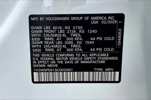 new 2025 Volkswagen ID.4 car, priced at $56,631