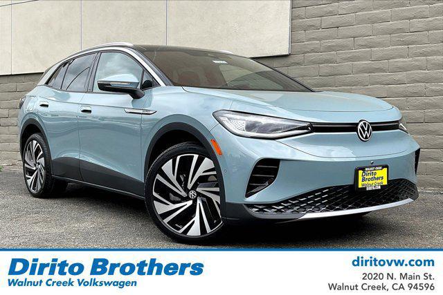new 2025 Volkswagen ID.4 car, priced at $59,376