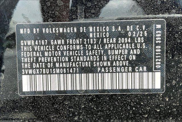 new 2025 Volkswagen Jetta car, priced at $30,724
