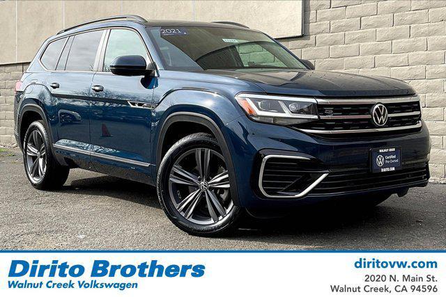 used 2021 Volkswagen Atlas car, priced at $27,881