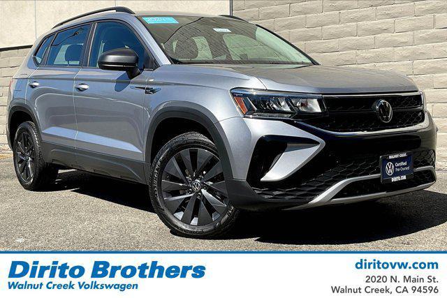 used 2024 Volkswagen Taos car, priced at $20,881