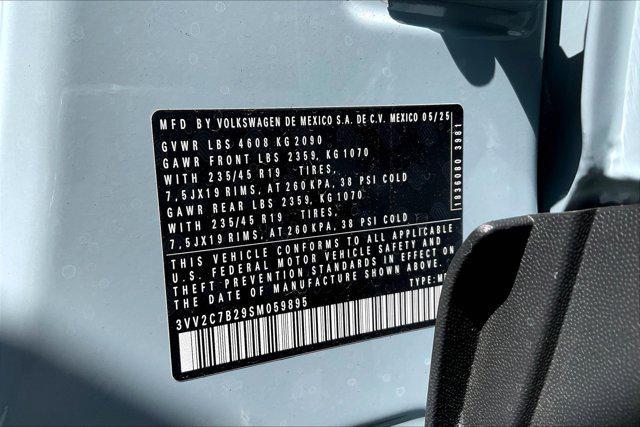 new 2025 Volkswagen Taos car, priced at $34,361