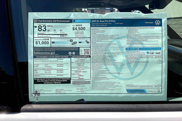 new 2025 Volkswagen ID. Buzz car, priced at $66,040