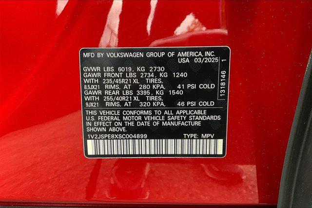 new 2025 Volkswagen ID.4 car, priced at $59,831