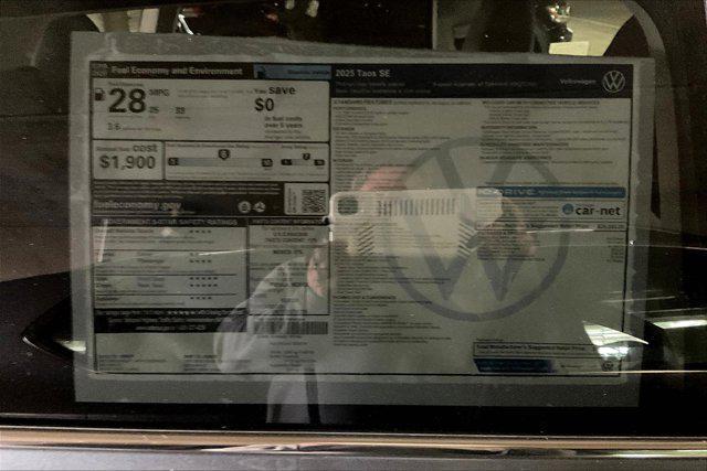new 2025 Volkswagen Taos car, priced at $32,750