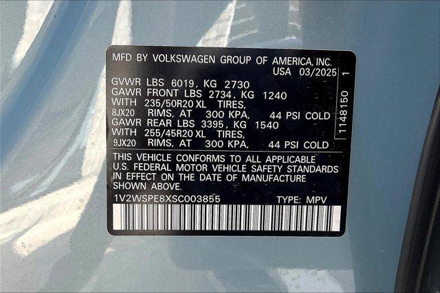 new 2025 Volkswagen ID.4 car, priced at $56,176