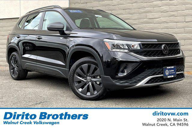 used 2024 Volkswagen Taos car, priced at $20,881
