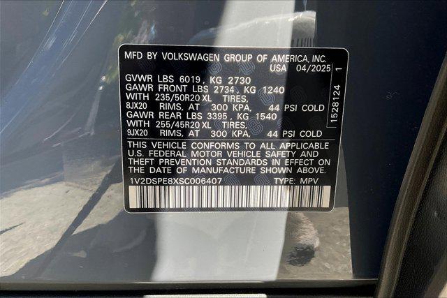 new 2025 Volkswagen ID.4 car, priced at $51,076