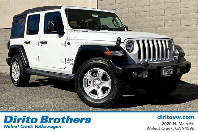 used 2018 Jeep Wrangler Unlimited car, priced at $26,781