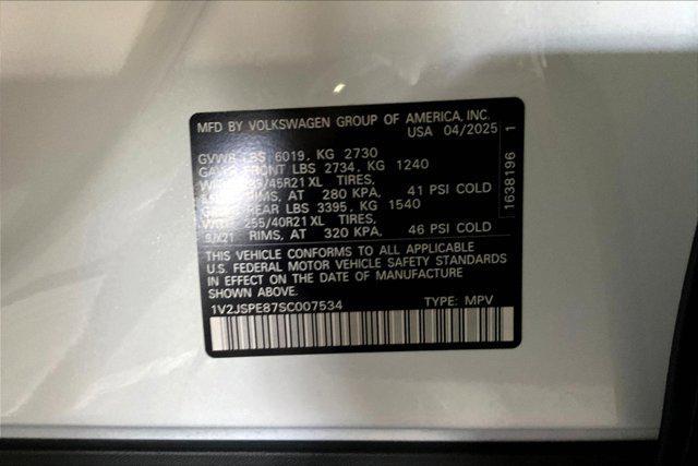 new 2025 Volkswagen ID.4 car, priced at $60,236