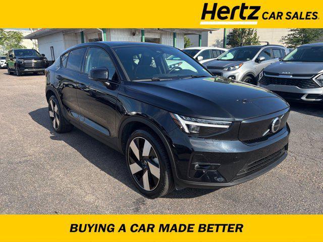 used 2023 Volvo C40 Recharge Pure Electric car, priced at $26,755