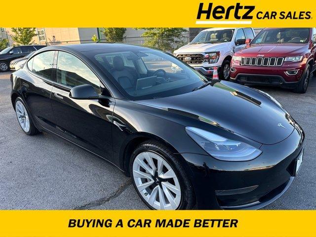 used 2023 Tesla Model 3 car, priced at $26,646