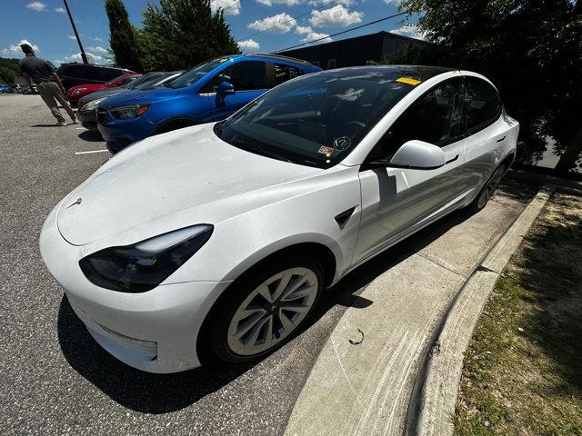 used 2023 Tesla Model 3 car, priced at $22,380