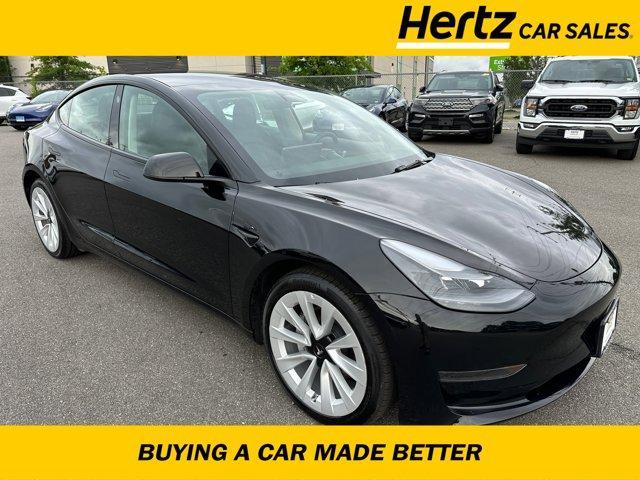 used 2023 Tesla Model 3 car, priced at $24,229