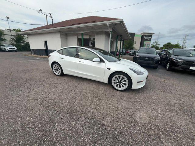 used 2022 Tesla Model 3 car, priced at $24,475