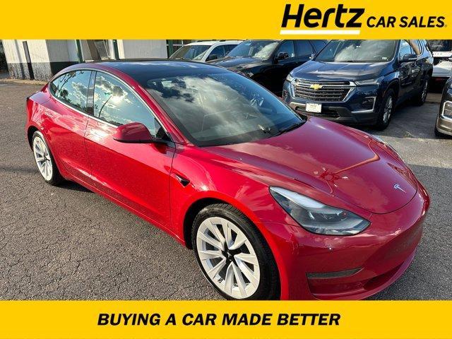 used 2023 Tesla Model 3 car, priced at $26,565