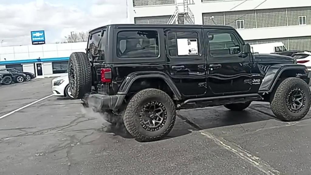 used 2020 Jeep Wrangler Unlimited car, priced at $30,495