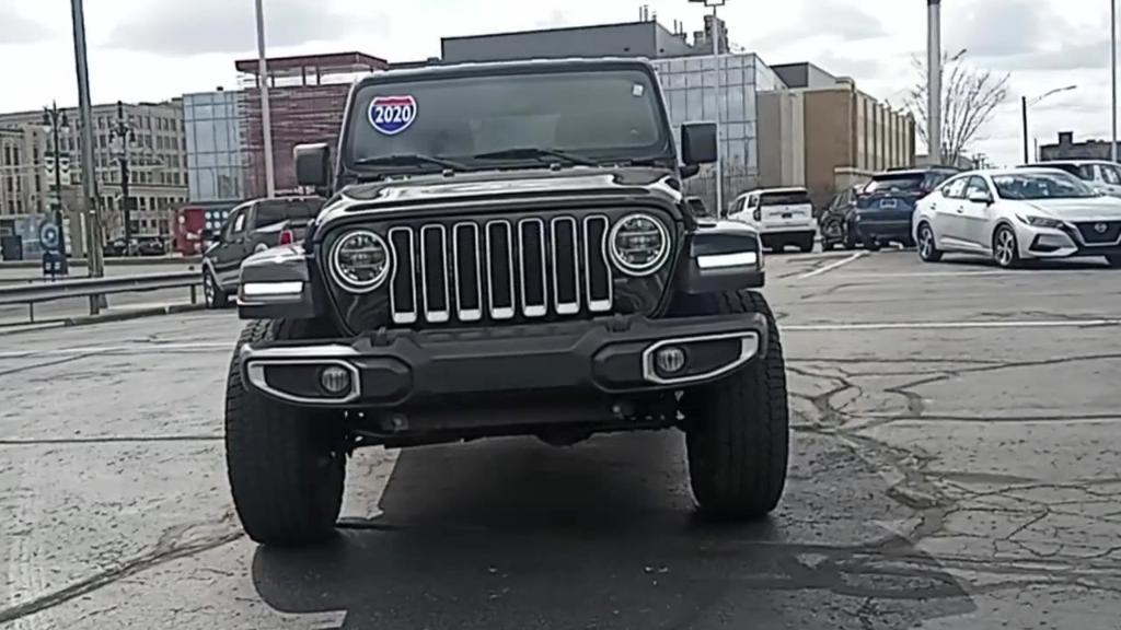 used 2020 Jeep Wrangler Unlimited car, priced at $30,495