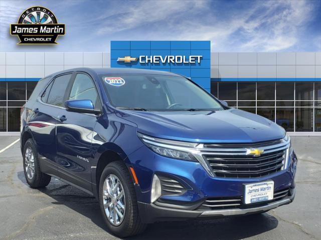 used 2022 Chevrolet Equinox car, priced at $23,525