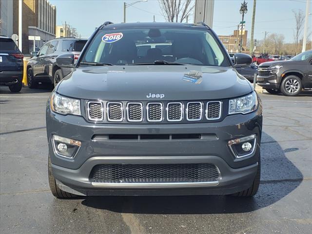 used 2018 Jeep Compass car, priced at $14,546