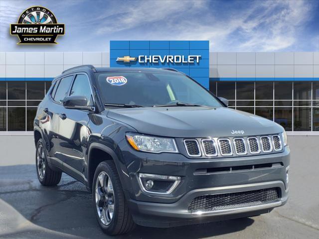 used 2018 Jeep Compass car, priced at $16,053