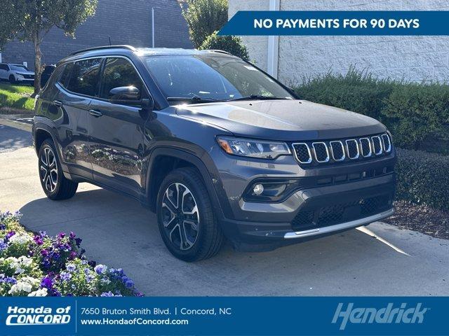 used 2023 Jeep Compass car, priced at $21,282