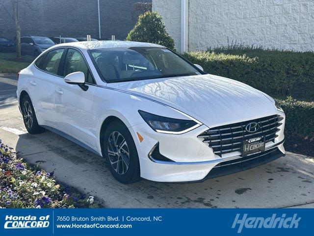 used 2021 Hyundai Sonata Hybrid car, priced at $17,489