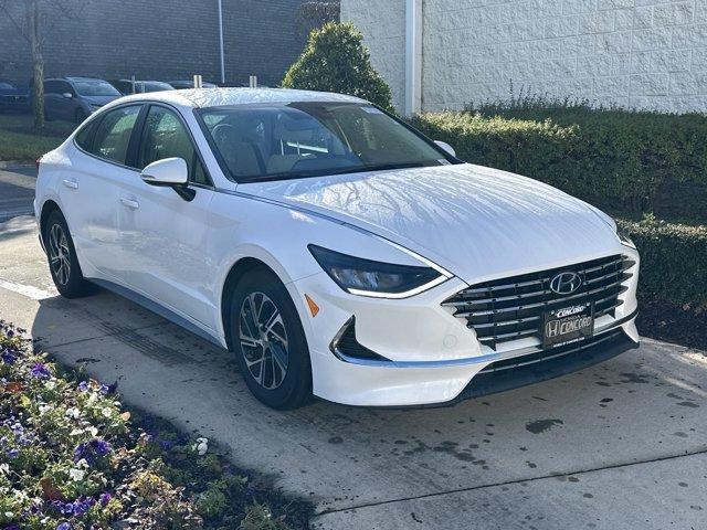 used 2021 Hyundai Sonata Hybrid car, priced at $17,489