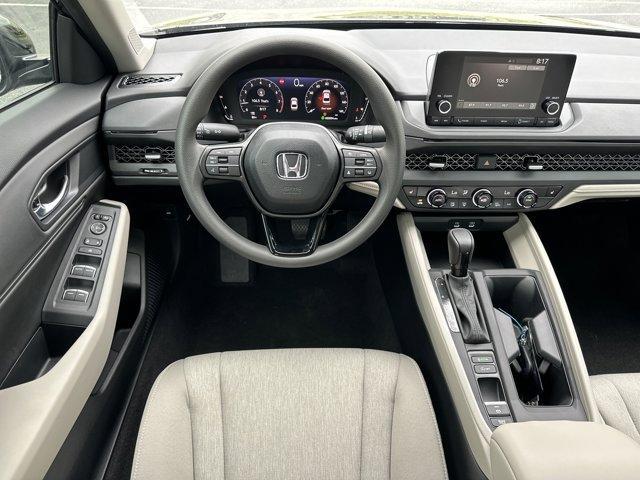 new 2025 Honda Accord car, priced at $30,960