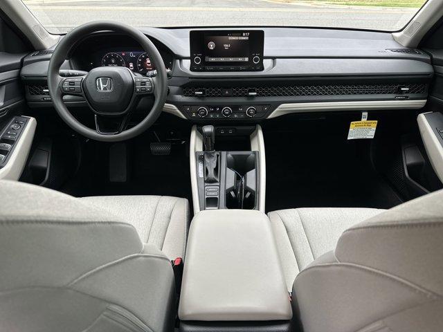 new 2025 Honda Accord car, priced at $30,960