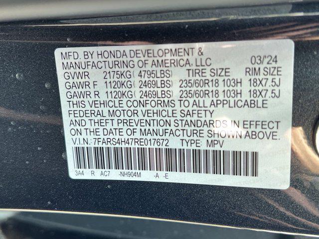 new 2024 Honda CR-V car, priced at $38,447