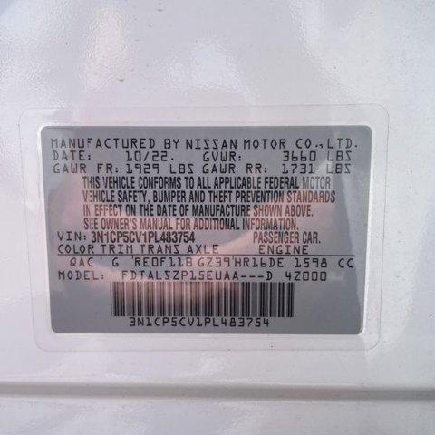 used 2023 Nissan Kicks car, priced at $21,982