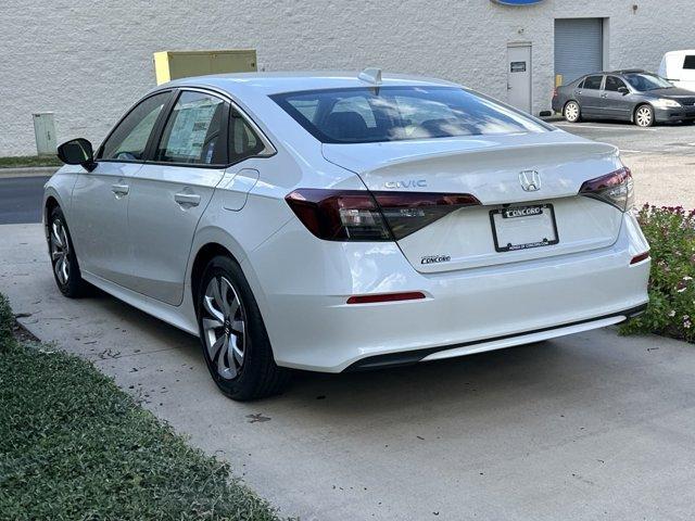 new 2025 Honda Civic car, priced at $25,800