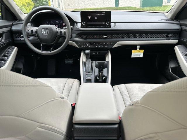 new 2025 Honda Accord car, priced at $30,960