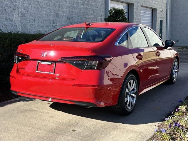 new 2025 Honda Civic car, priced at $25,345