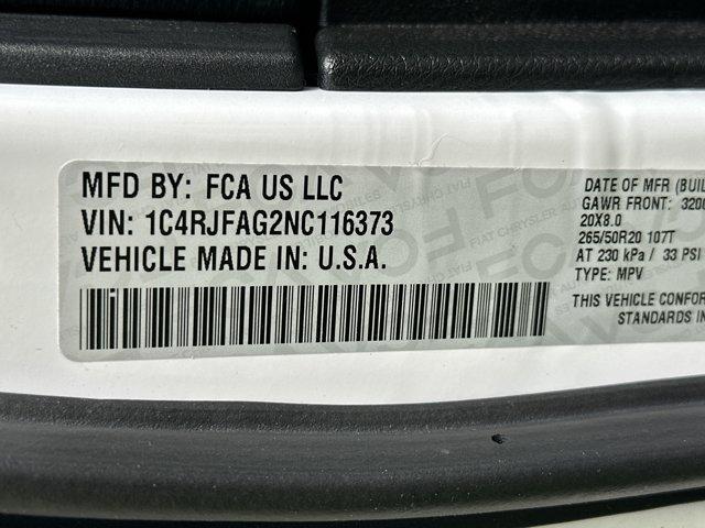 used 2022 Jeep Grand Cherokee WK car, priced at $32,981