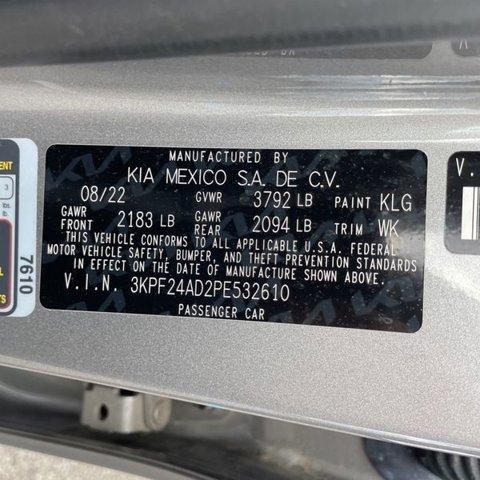 used 2023 Kia Forte car, priced at $20,282